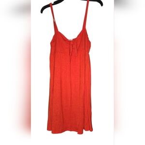 Copper Key Vibrant Orange Mini Dress